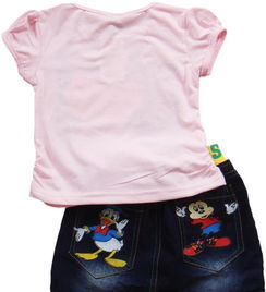 2012夏季童裝批發指南 特價純棉短袖T恤與牛仔短裙，廠家直供價優